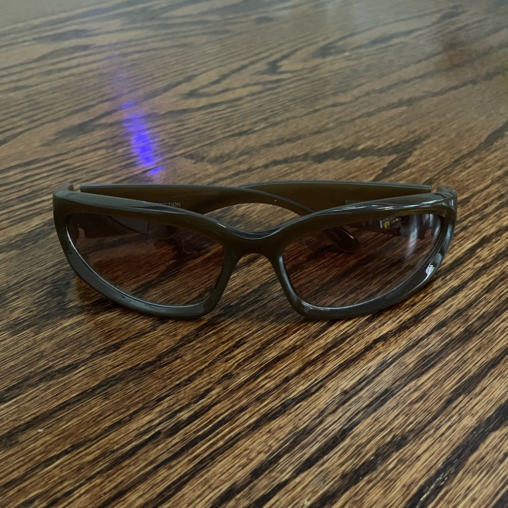 SORELLA | Tinted Y2K Brown Goggle Sunglasses